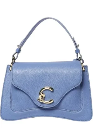 Coccinelle Dames, Tassen, Blauw, Maat: ONE Size Leer
