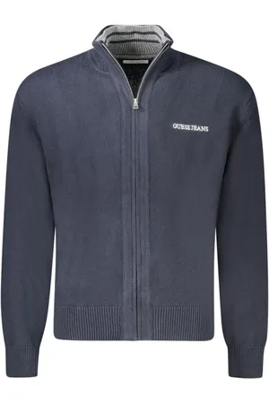 Guess Heren, Truien, Blauw, Maat: S Katoen
