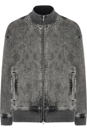 Diesel Heren, Jassen, Grijs, Maat: M