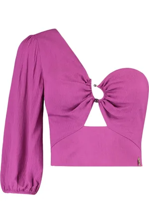 Harper & Yve Dames, Blouses & Shirts, Paars, Maat: XS