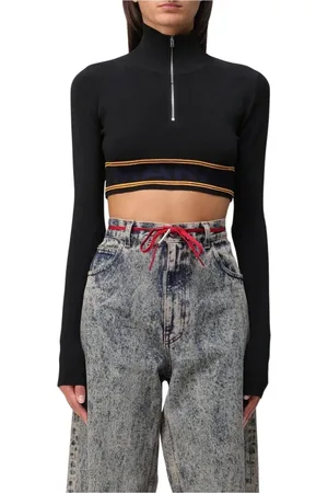 Marni Dames, Truien, Zwart, Maat: S Viscose