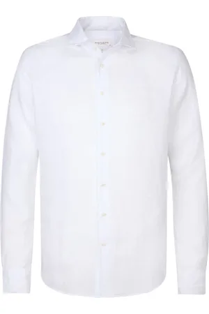 Profuomo Heren, Overhemden, Wit, Maat: M