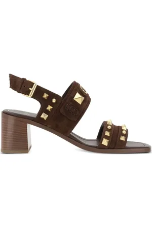 VALENTINO GARAVANI Dames, Schoenen, Bruin, Maat: 38 EU Suède