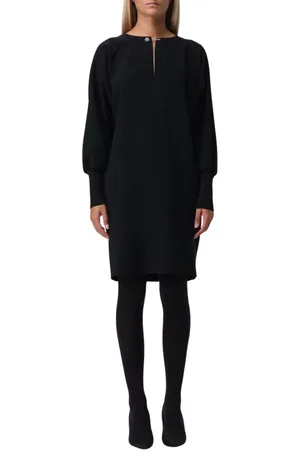 Max Mara Dames, Jurken, Zwart, Maat: XS Wol