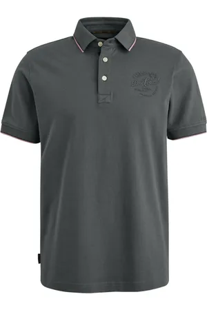 PME Legend™ Heren, Tops, Zwart, Maat: L Piqué
