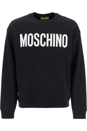 Moschino Heren, Sweatshirts & Hoodies, Zwart, Maat: 2XL Katoen