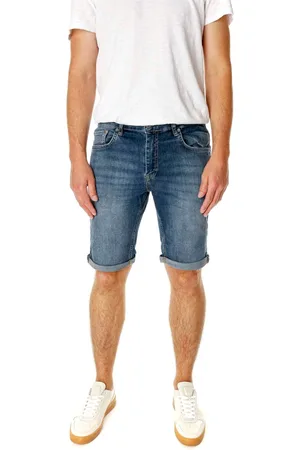 Gabba Heren, Korte broeken, Blauw, Maat: W33 Denim