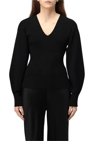 Alberta Ferretti Dames, Truien, Zwart, Maat: M Wol