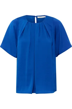 INWEAR Dames, Blouses & Shirts, Blauw, Maat: S