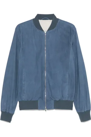 BARBA Heren, Jassen, Blauw, Maat: 4XL Suède