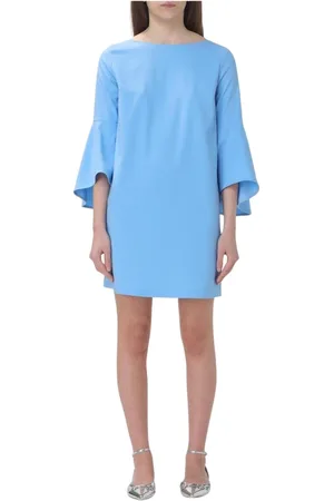 Liu Jo Dames, Jurken, Blauw, Maat: S
