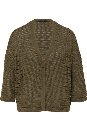 Comma, Dames, Truien, Bruin, Maat: XL Katoen
