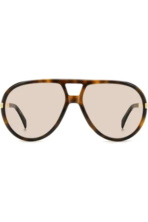 DB EYEWEAR BY DAVID BECKHAM Unisex, Accessoires, Bruin, Maat: 61 MM