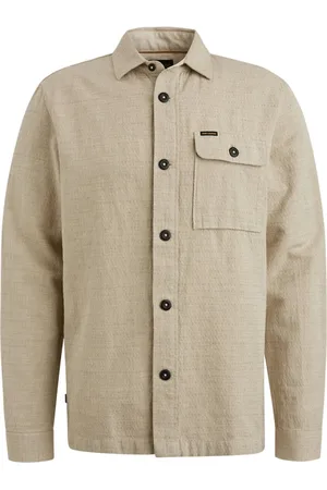 PME Legend™ Heren, Overhemden, Groen, Maat: XL Katoen