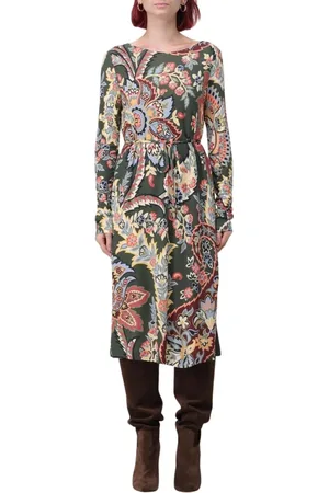 Etro Dames, Jurken, Veelkleurig, Maat: XS Zijde