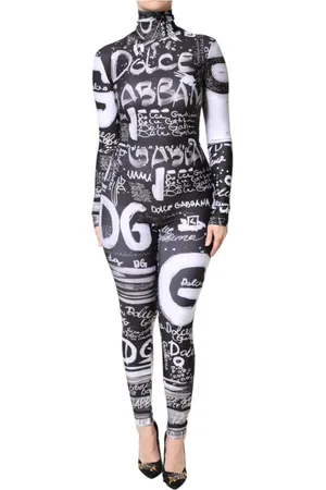 Dolce & Gabbana Dames, Jumpsuits & Playsuits, Zwart, Maat: S
