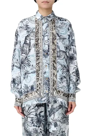Roberto Cavalli Dames, Blouses & Shirts, Blauw, Maat: 2XS