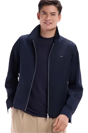 Eden Park Heren, Sweatshirts & Hoodies, Blauw, Maat: XL Poliester