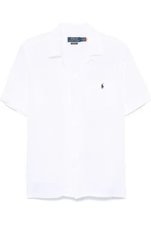 Ralph Lauren Heren, Overhemden, Wit, Maat: M