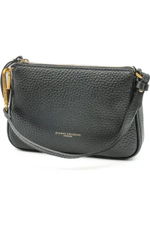 Gianni chiarini Dames, Tassen, Zwart, Maat: ONE Size Leer