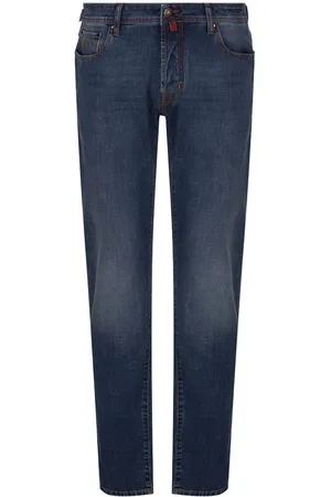 Jacob Cohen Heren, Jeans, Blauw, Maat: W32 Katoen