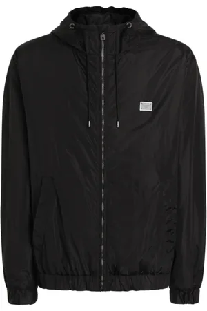 Dolce & Gabbana Heren, Jassen, Zwart, Maat: XL Zijde