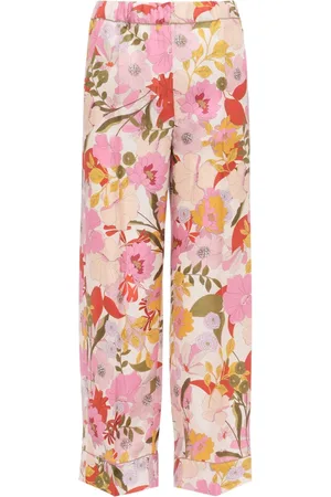 Max Mara Dames, Broeken, Roze, Maat: S Zijde