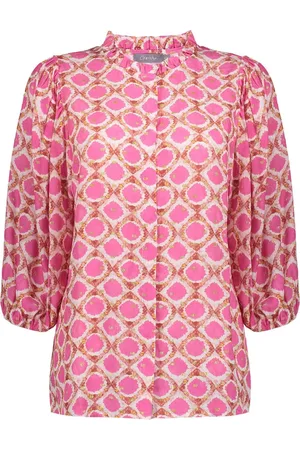 Geisha Dames, Blouses & Shirts, Veelkleurig, Maat: L Viscose