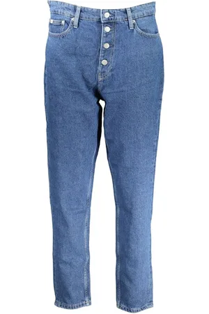 Calvin Klein Dames, Jeans, Blauw, Maat: W26 Katoen