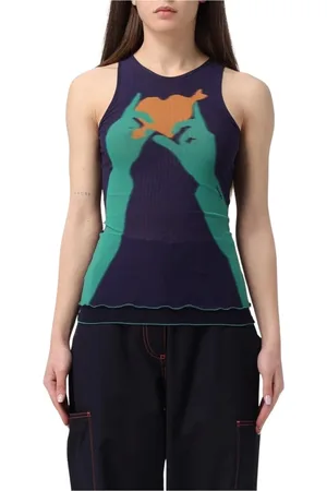 SUNNEI Dames, Tops, Blauw, Maat: L