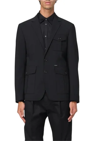 Dsquared2 Heren, Pakken, Zwart, Maat: L Leer