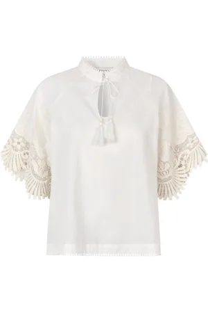 Dea Kudibal Dames, Blouses & Shirts, Wit, Maat: S