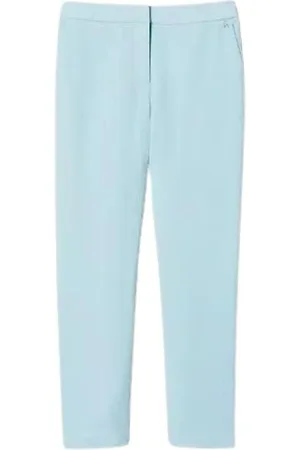 Twin-Set Dames, Broeken, Blauw, Maat: M