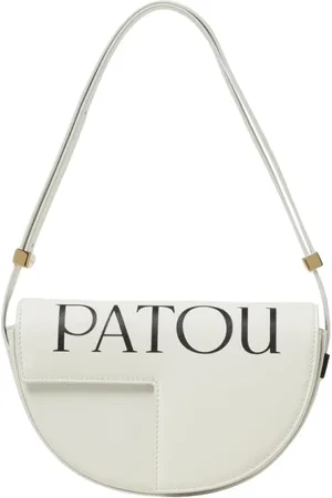Patou Dames, Tassen, Wit, Maat: ONE Size Leer
