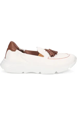 Calpierre Dames, Schoenen, Wit, Maat: 36 EU Leer