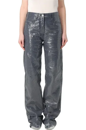 MVP Wardrobe Dames, Jeans, Blauw, Maat: 2XS Denim