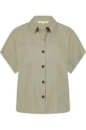 Circle Of Trust Dames, Blouses & Shirts, Groen, Maat: L