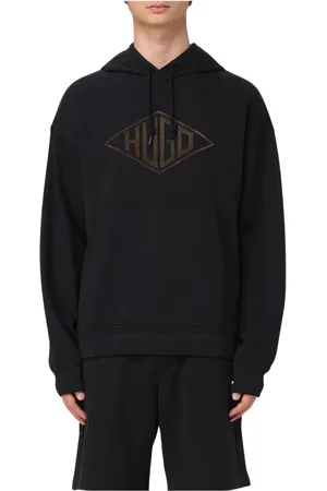 HUGO BOSS Heren, Sweatshirts & Hoodies, Zwart, Maat: XL