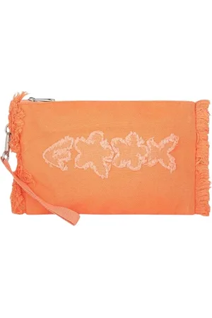F**K Dames, Tassen, Oranje, Maat: ONE Size Katoen