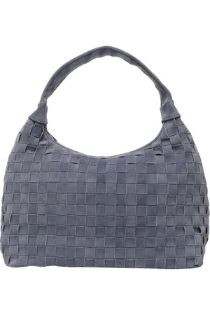 Nunoo Dames, Tassen, Blauw, Maat: ONE Size Suède