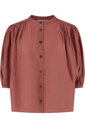 AMAYA Amsterdam Dames, Blouses & Shirts, Roze, Maat: S Katoen
