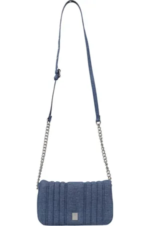 Replay Dames, Tassen, Blauw, Maat: ONE Size Katoen