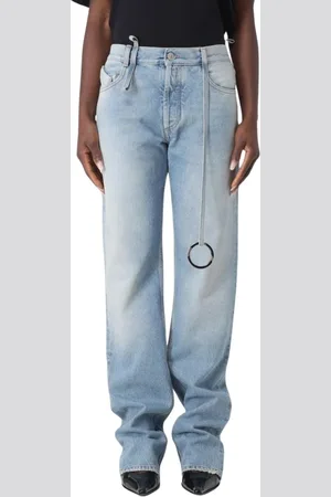 The Attico Dames, Jeans, Blauw, Maat: W25