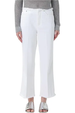 Michael Kors Dames, Jeans, Wit, Maat: 3XS Katoen