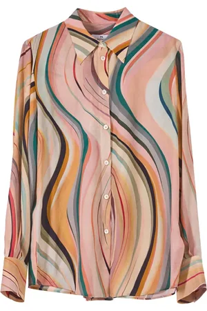 Paul Smith Dames, Blouses & Shirts, Veelkleurig, Maat: XS Zijde
