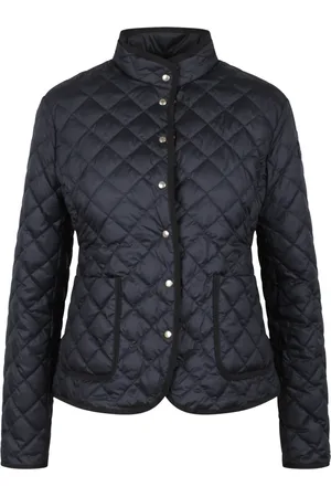 Moncler Dames, Jassen, Blauw, Maat: L Poliester