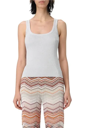 Missoni Dames, Truien, Grijs, Maat: S