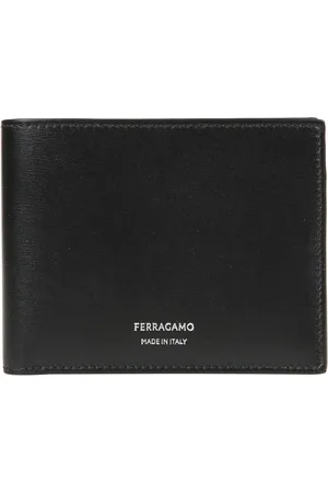 Salvatore Ferragamo Heren, Accessoires, Zwart, Maat: ONE Size Leer