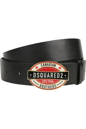 Dsquared2 Heren, Accessoires, Zwart, Maat: 100 CM Leer
