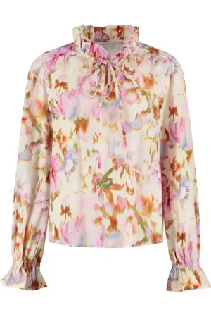 AMAYA Amsterdam Dames, Blouses & Shirts, Veelkleurig, Maat: L Katoen